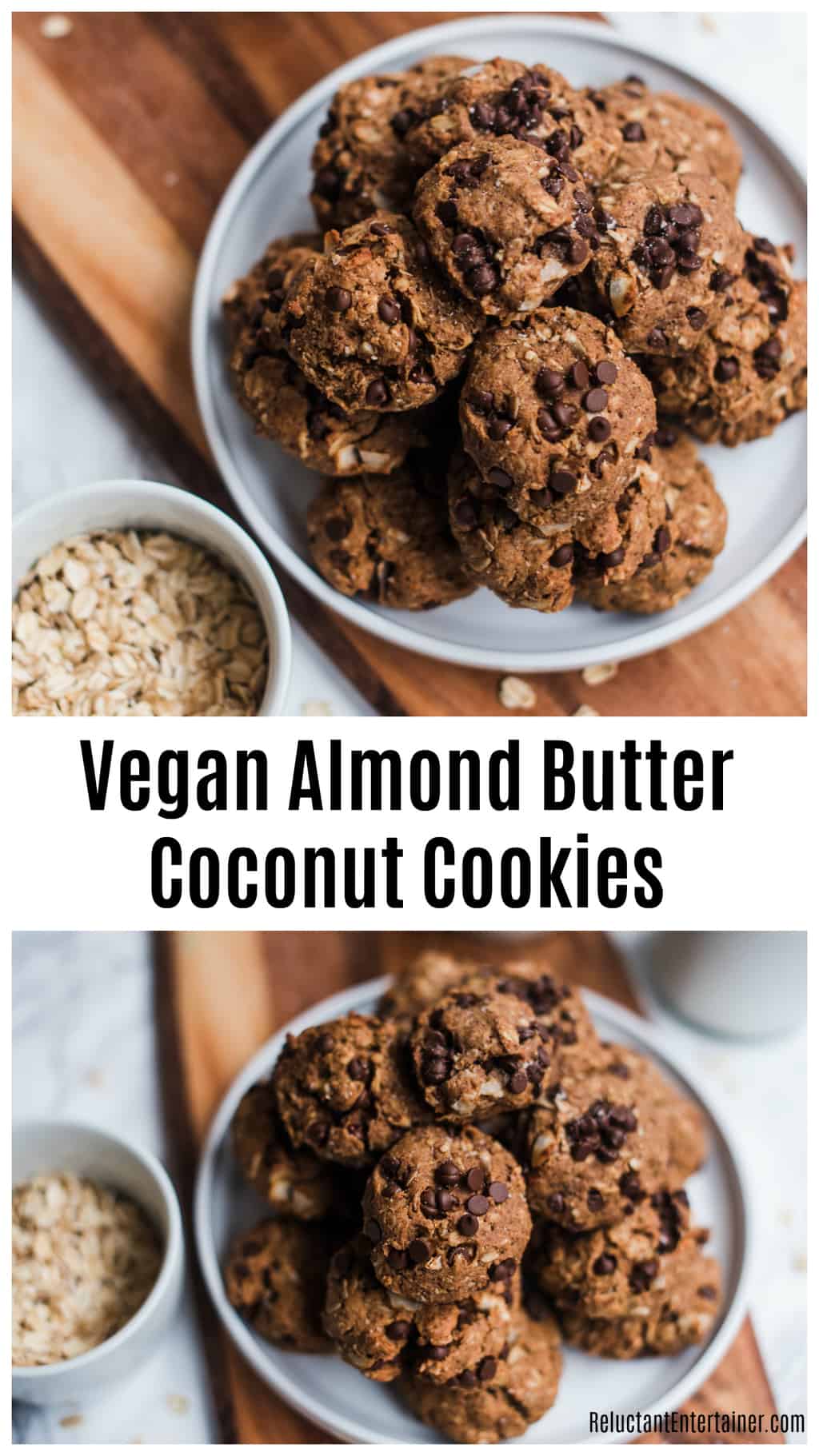 10 Minute Almond Butter Coconut Cookies Calm Eats