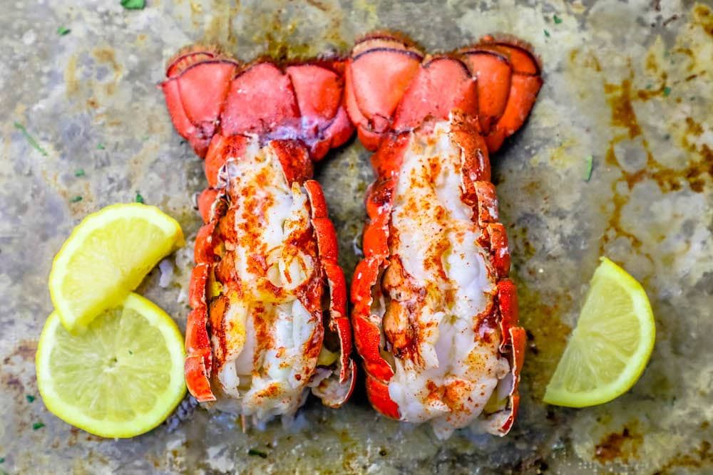 10 Minute Perfect Broiled Lobster Tails Recipe Baked Lobster Tails