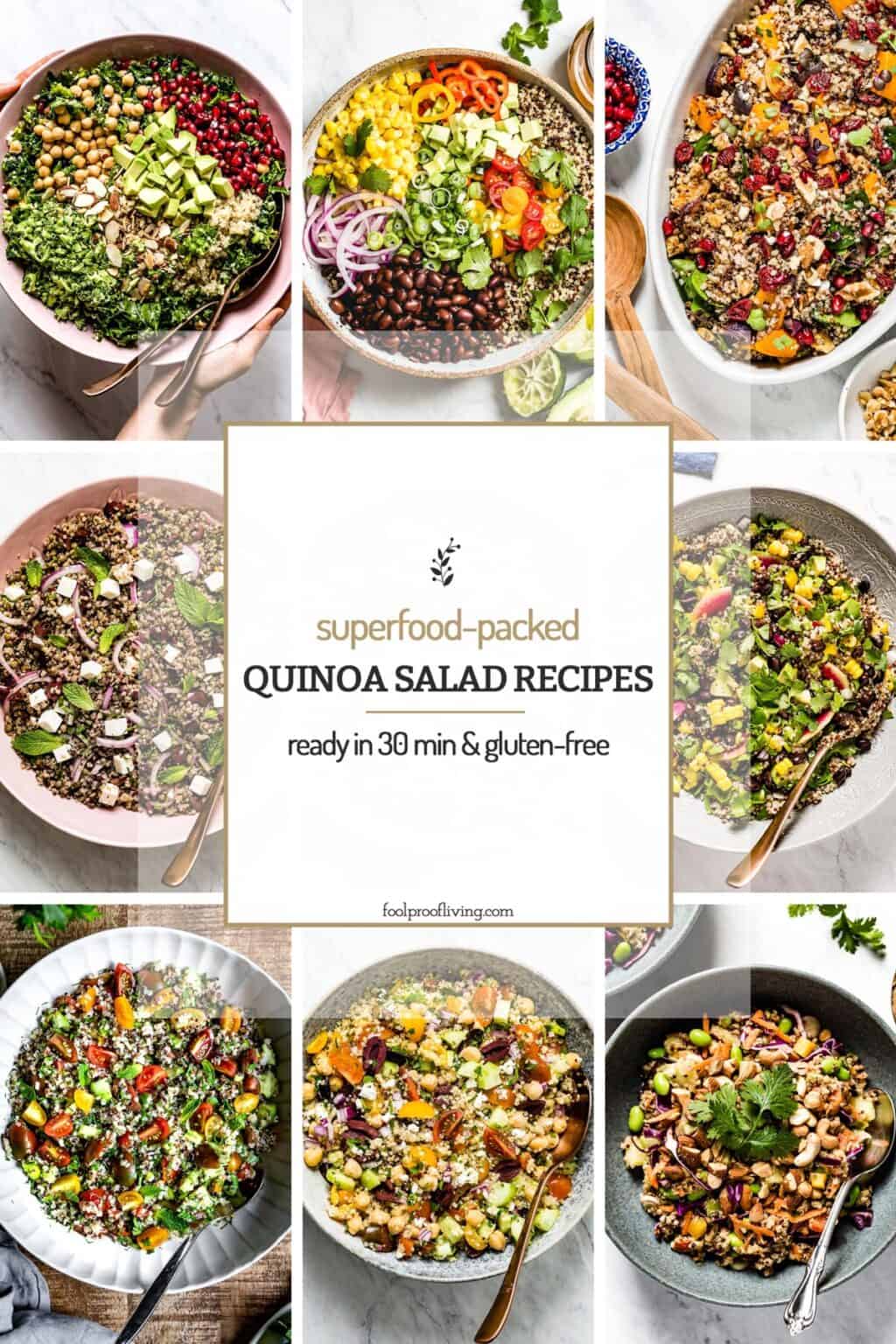 10 Quinoa Salad Recipes Easy Healthy Gf Foolproof Living