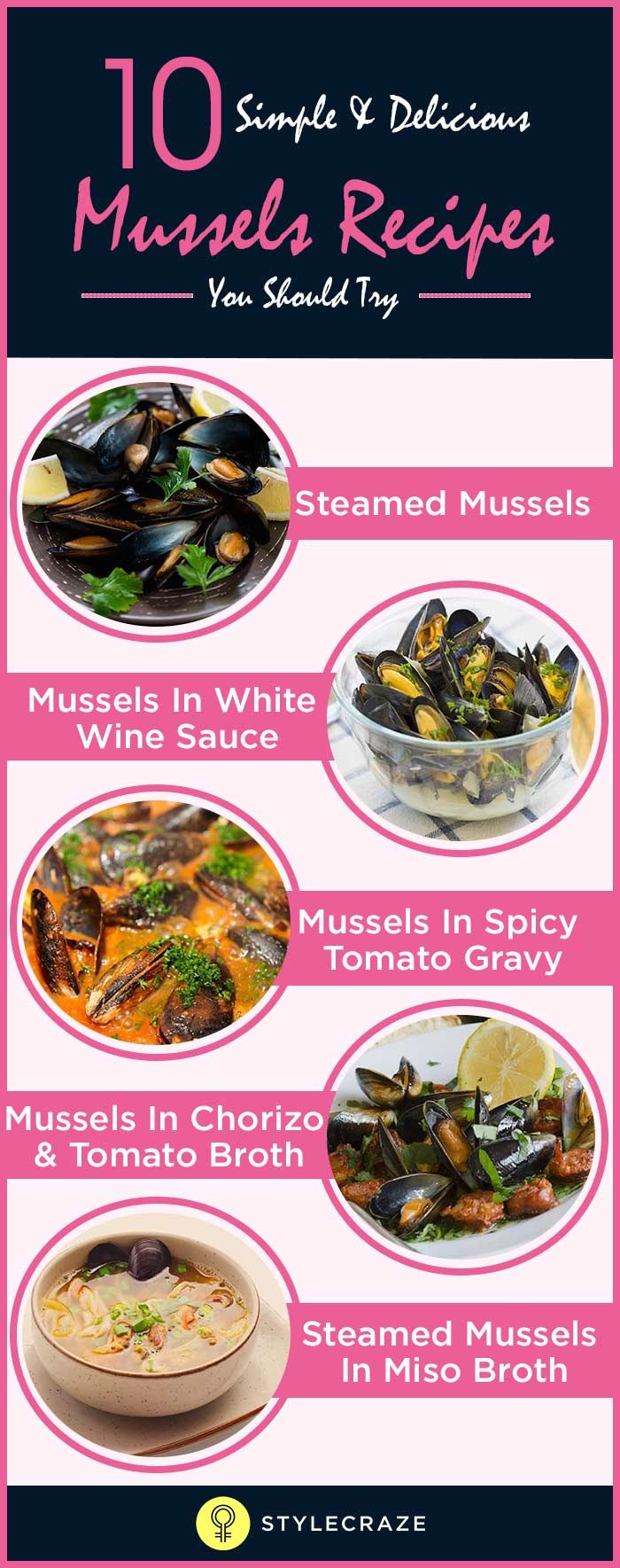 10 Simple And Delicious Mussels Recipes You Should Try