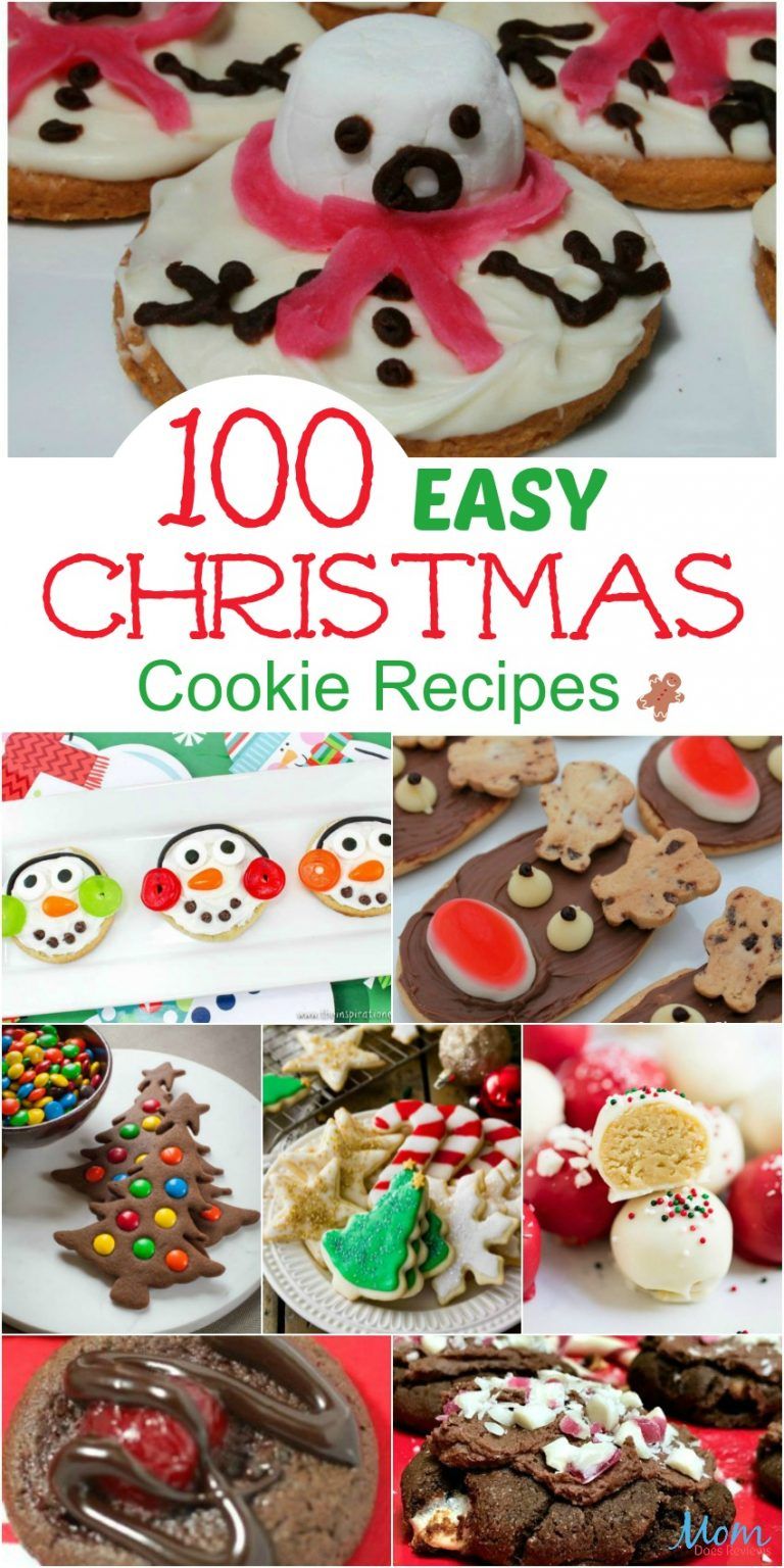 100 Easy Christmas Cookie Recipes You Must Try This Christmas