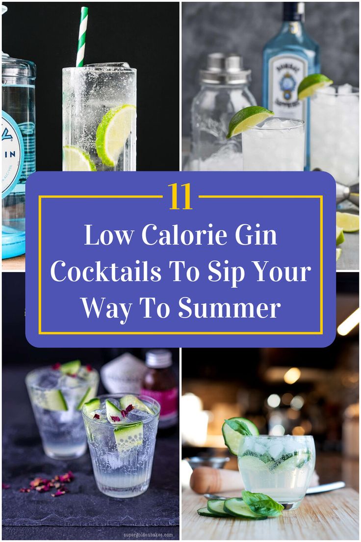 11 Low Calorie Gin Cocktails To Sip Your Way To Summer