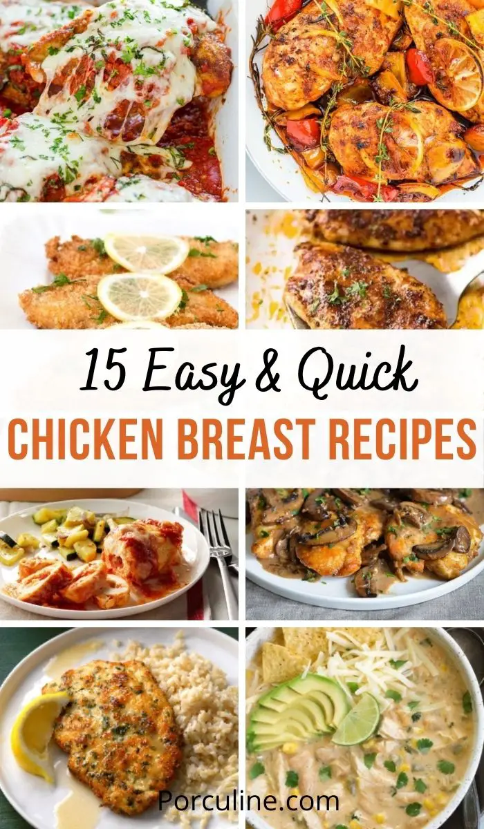 15 Easy Delicious Boneless Chicken Breast Recipes Porculine