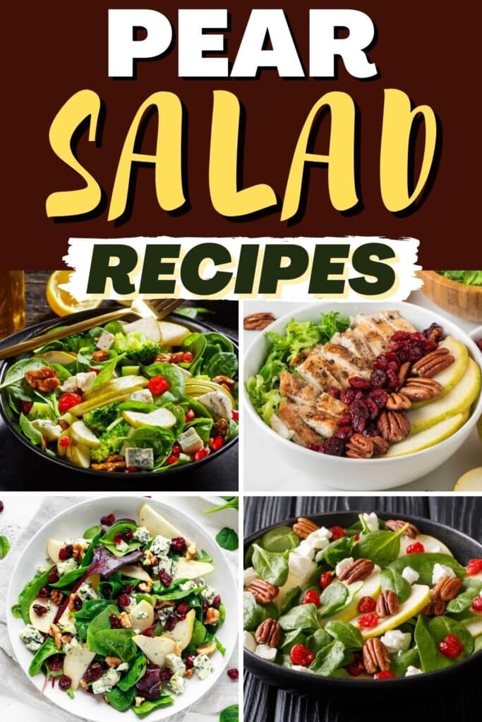 17 Fresh Pear Salad Recipes You Ll Love Insanely Good