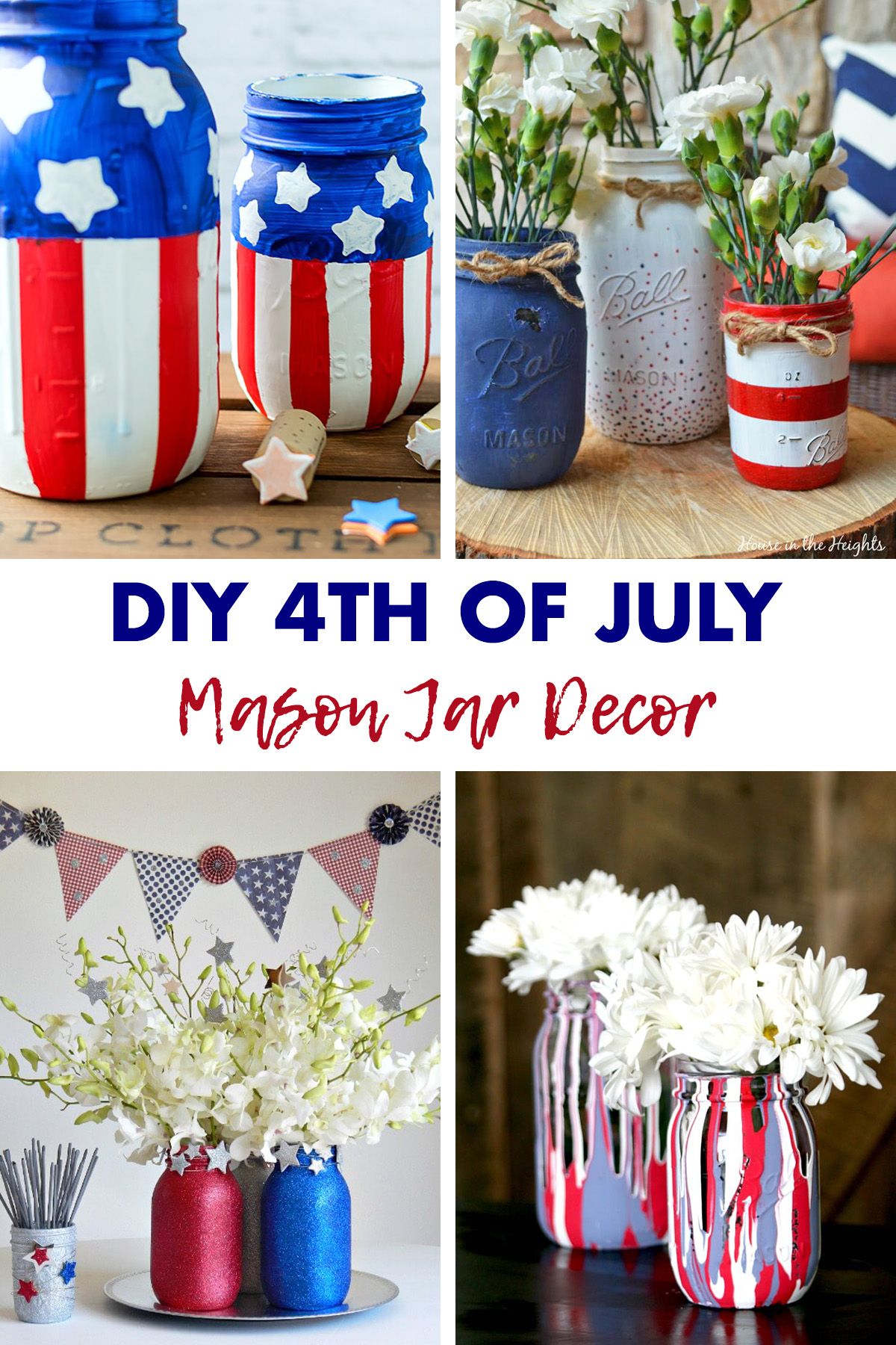 17 Rustic 4Th Of July Mason Jar Decor Ideas For A Cozy Patriotic Atmosphere