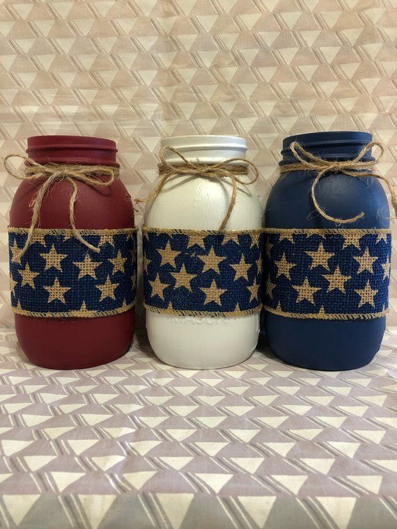 19 4Th Of July Mason Jars Patriotic Mason Jar Craft Food Ideas For