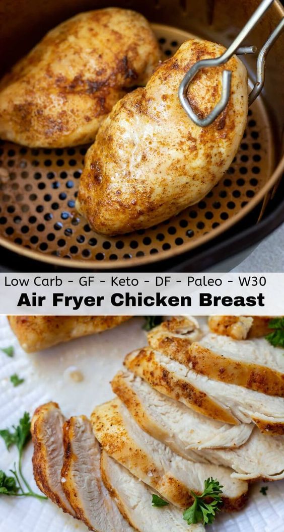 19 Easy Air Fryer Chicken Recipes Fluffy S Kitchen