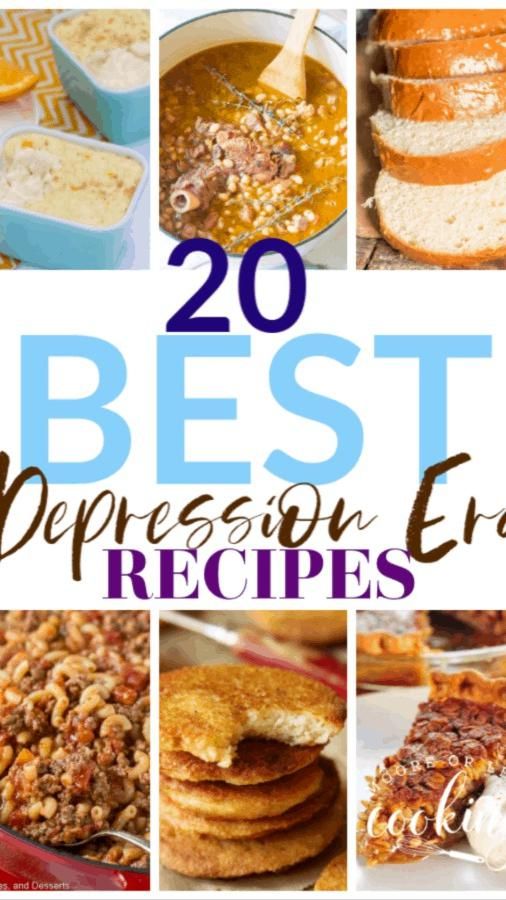 20 Best Depression Era Recipes Ever Artofit