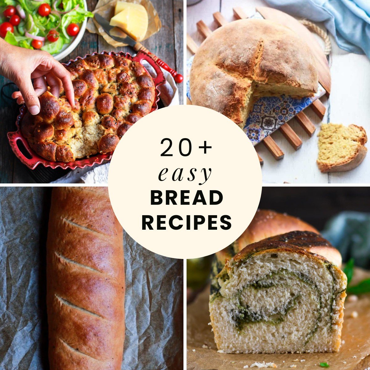 20 Easy Homemade Bread Recipes Tasha S Artisan Foods