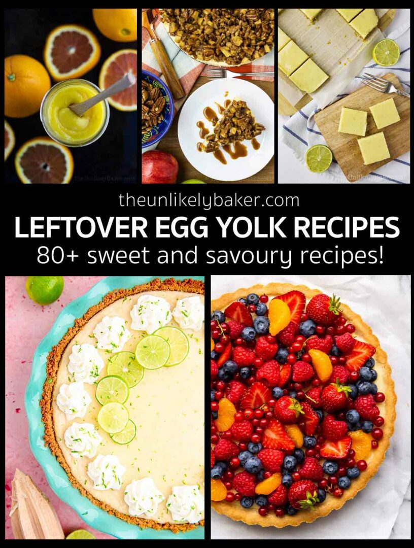 20 Egg Yolk Recipes For When You Have Leftovers Leftover Egg Yolks