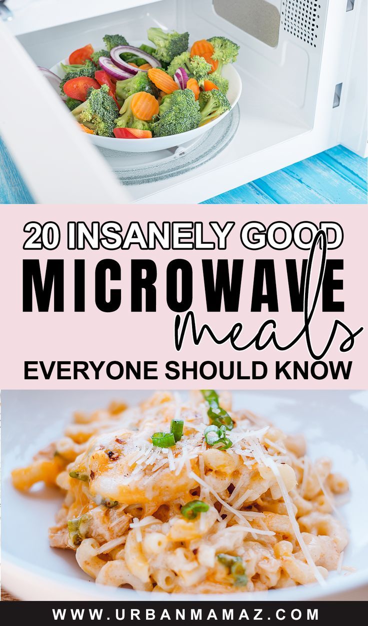 20 Insanely Good Microwave Meals Everyone Should Know Homemade