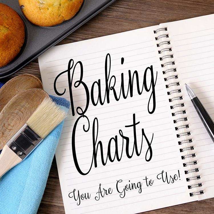 21 Baking Charts That You Will Use The Cottage Market