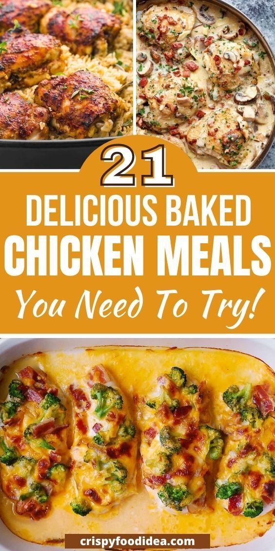 21 Easy Baked Chicken Recipes That You Need To Try