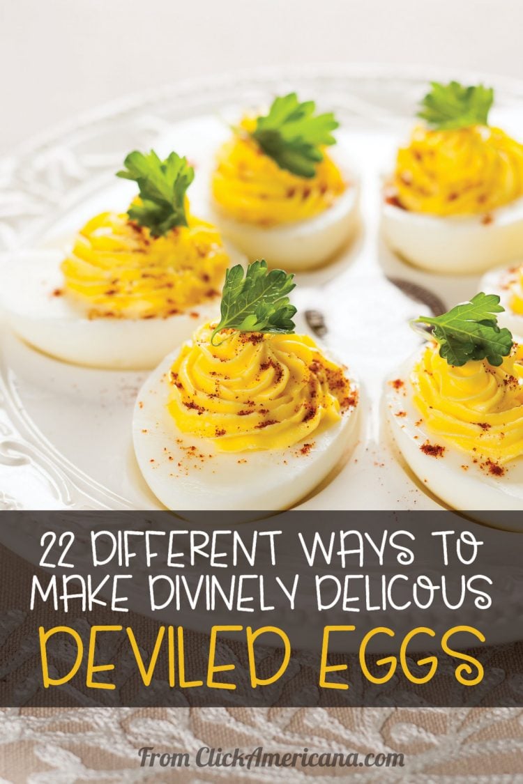 22 Divinely Delicious Classic Deviled Egg Recipes Click Americana