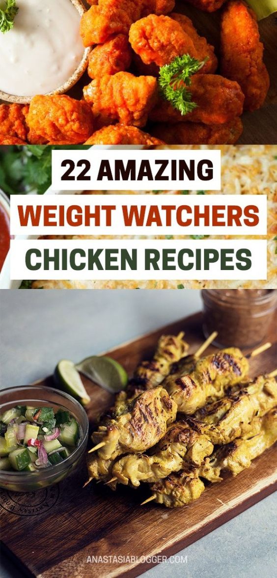 22 Easy Weight Watchers Chicken Recipes With Smartpoints 2020