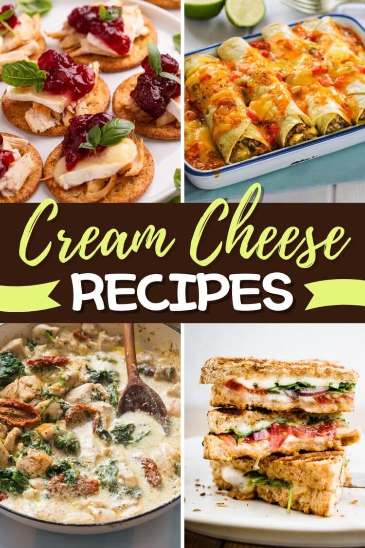 25 Easy Cream Cheese Recipes We Can T Resist Insanely Good