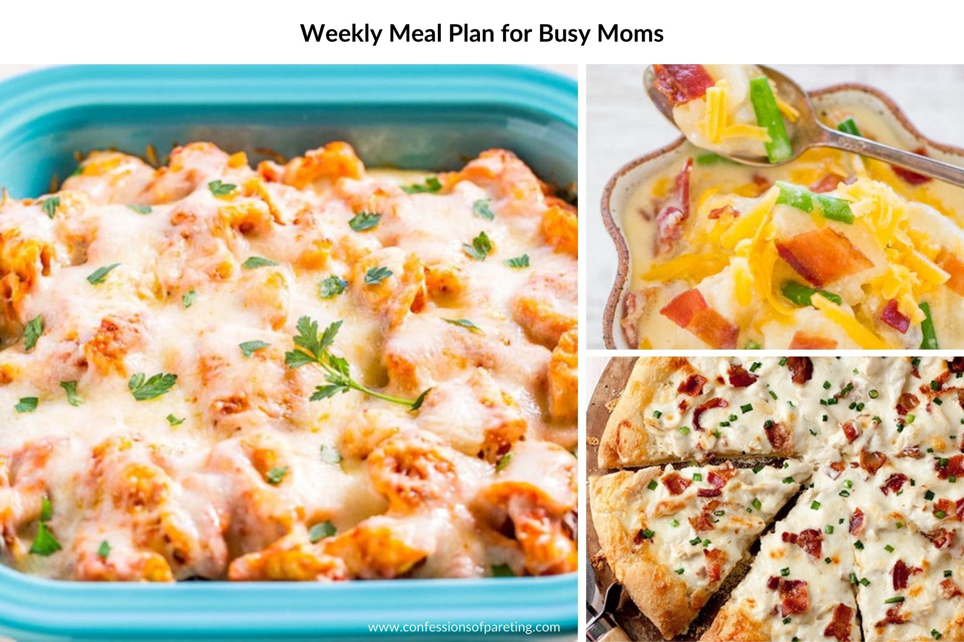 28 Day Meal Plan Recipe Guide For Busy Moms