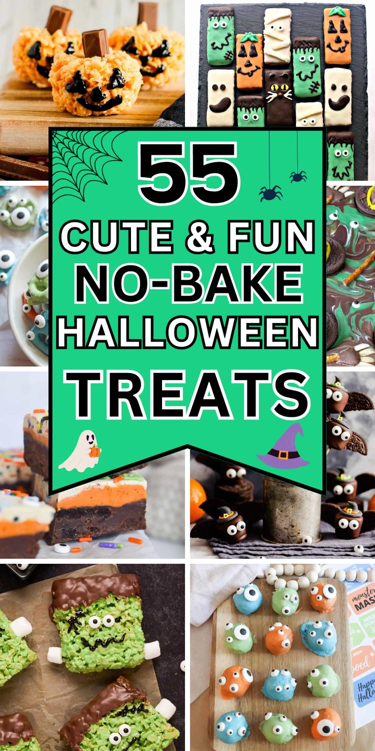 3 Easy Spooky Halloween Treats Half Full Halloween Desserts Easy