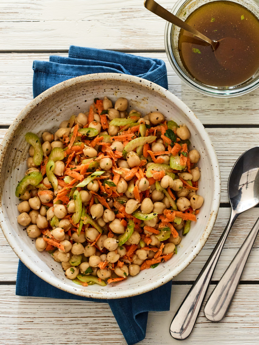 3 Ingredient Chickpea Salad Jamie Geller