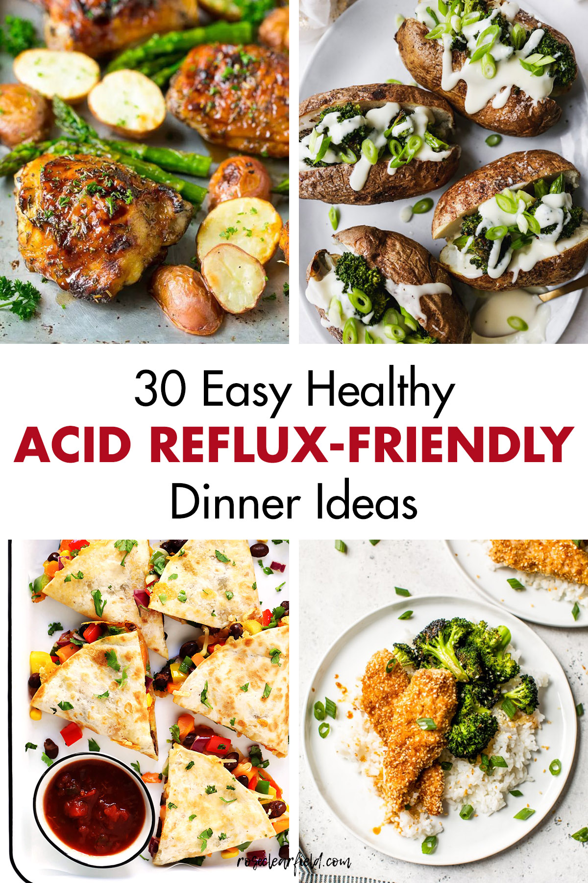 30 Easy Healthy Acid Reflux Friendly Dinner Ideas Rose Clearfield