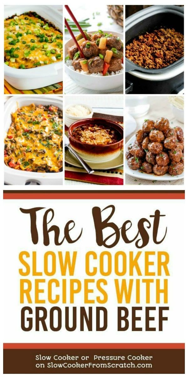 30 Ground Beef Dinners Slow Cooker Or Instant Pot Slow Cooker