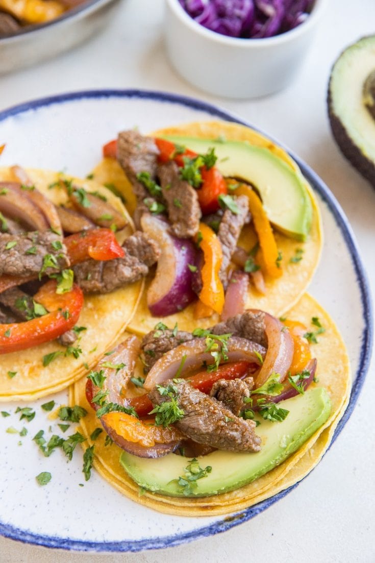 30 Minute Easy Steak Fajitas The Roasted Root