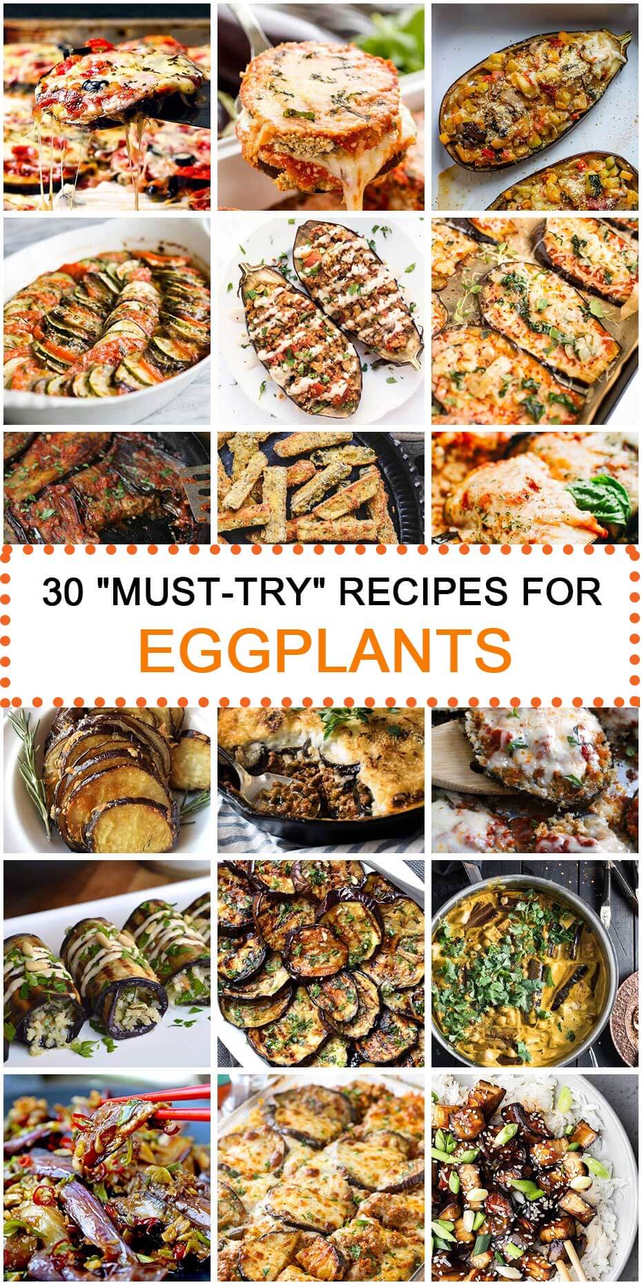 30 Must Try Recipes For Eggplants Easy And Healthy Recipes