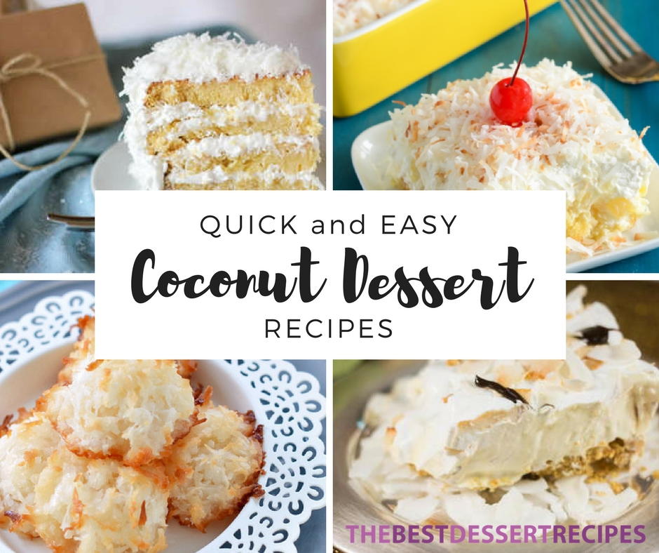 31 Coconut Desserts That Will Satisfy Your Sweet Tooth