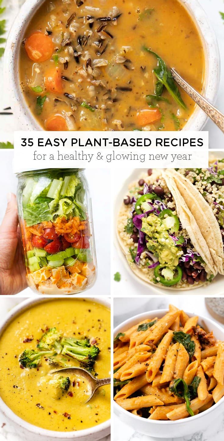 35 Easy Plant Based Recipes To Make In 2020 Simply Quinoa Plant