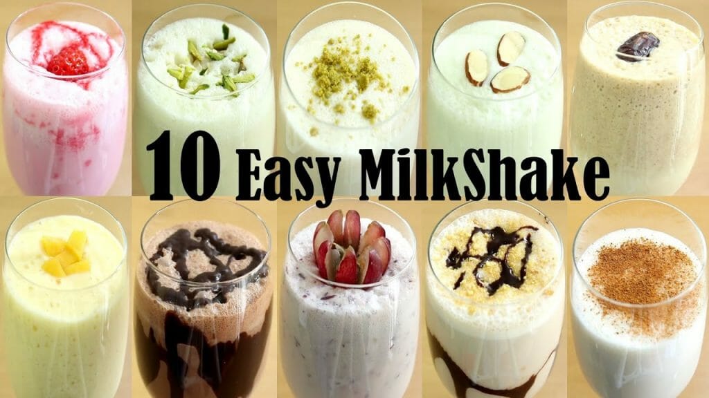 4 Easy Milkshake Recipes How To Make Refreshing Summer Drinks Youtube