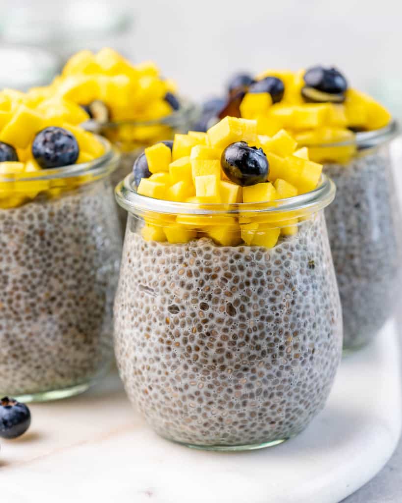 4 Ingredient Chia Seed Pudding Recipe Healthy Fitness Meals