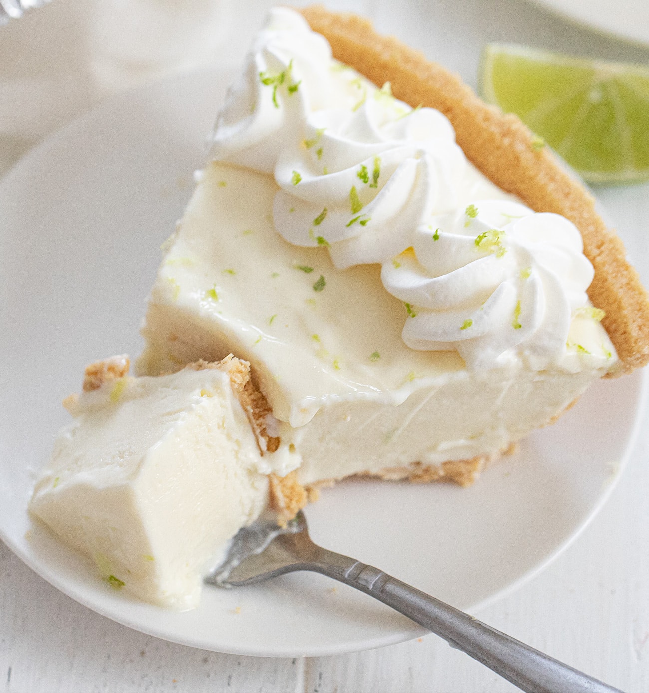 4 Ingredient No Bake Key Lime Pie Kirbie S Cravings