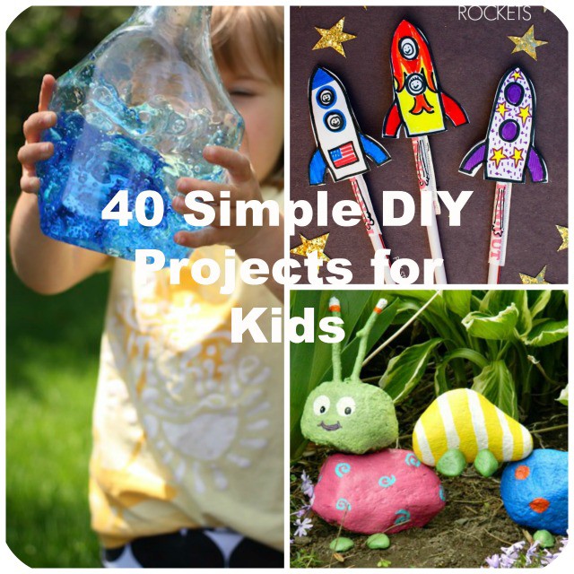 40 Simple Diy Projects For Kids To Make