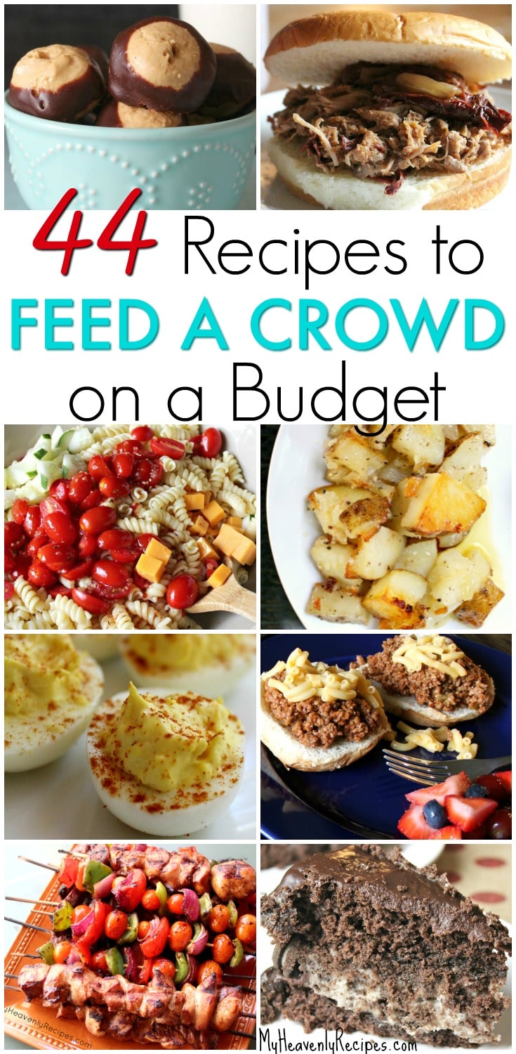 44 Recipes That Will Feed A Crowd On A Budget Food For A Crowd Party Food On A Budget Cheap