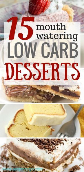 45 Delicious Low Carb Desserts