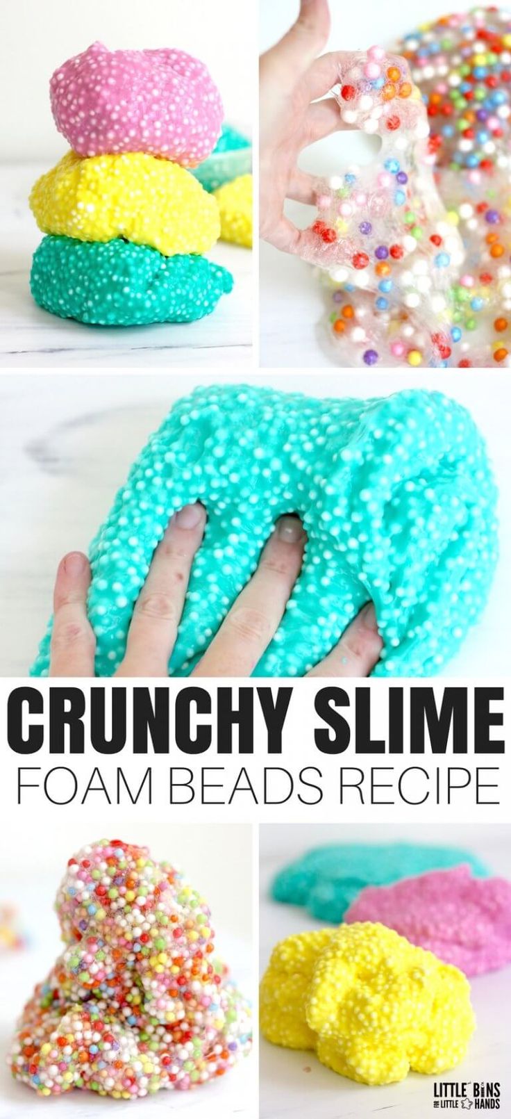 5 Different Ways To Make Slime Little Bins For Little Hands Cool