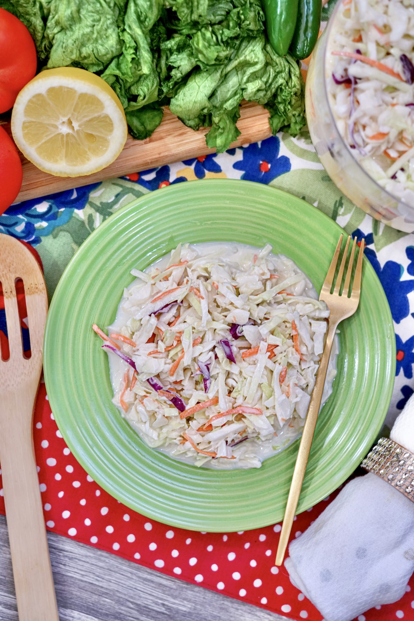 5 Ingredient Easy Cole Slaw Recipe Moneywise Moms