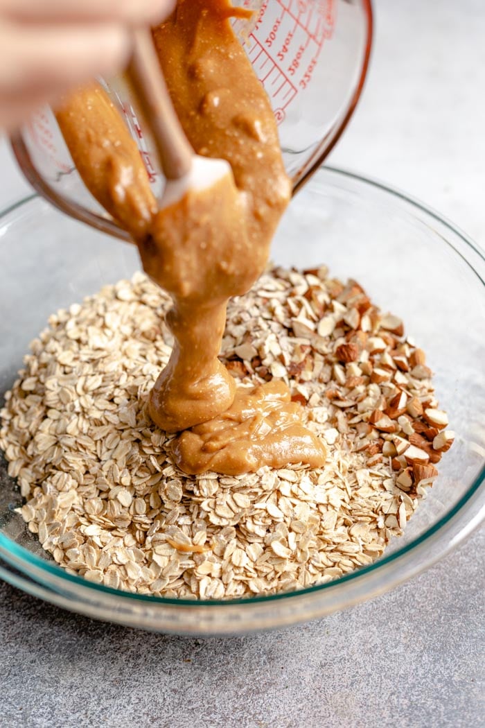 5 Ingredient Peanut Butter Granola The Table Homemade Granola