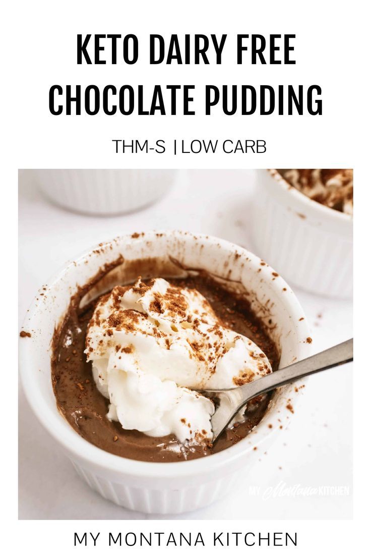 5 Ingredient Sugar Free Keto Chocolate Pudding Thm S Dairy Free