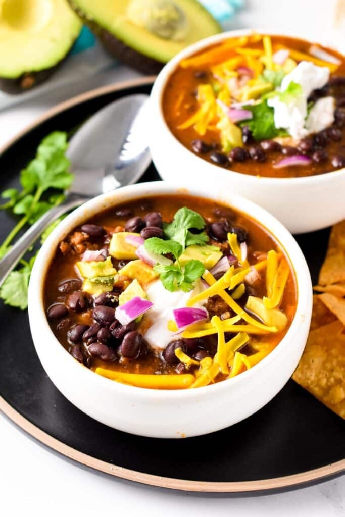 5 Ingredient Taco Soup 22G Protein Sweet As Honey