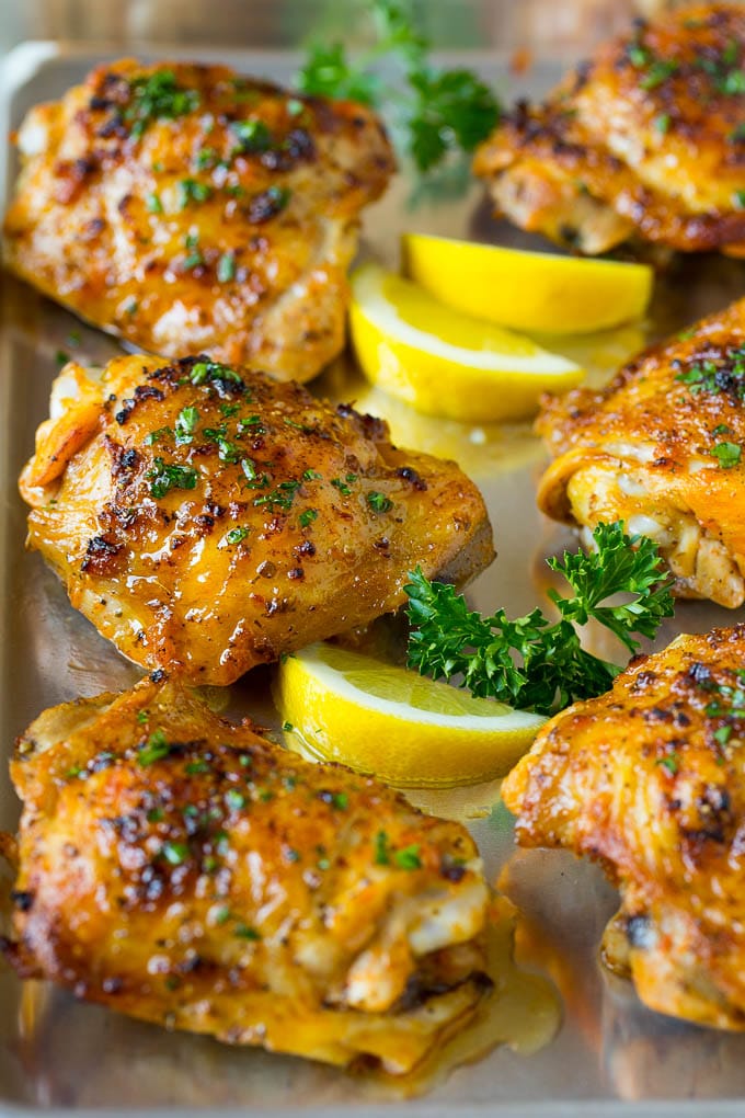 5 Must Try Oven Baked Chicken Thigh Recipes Delicious Recipes For