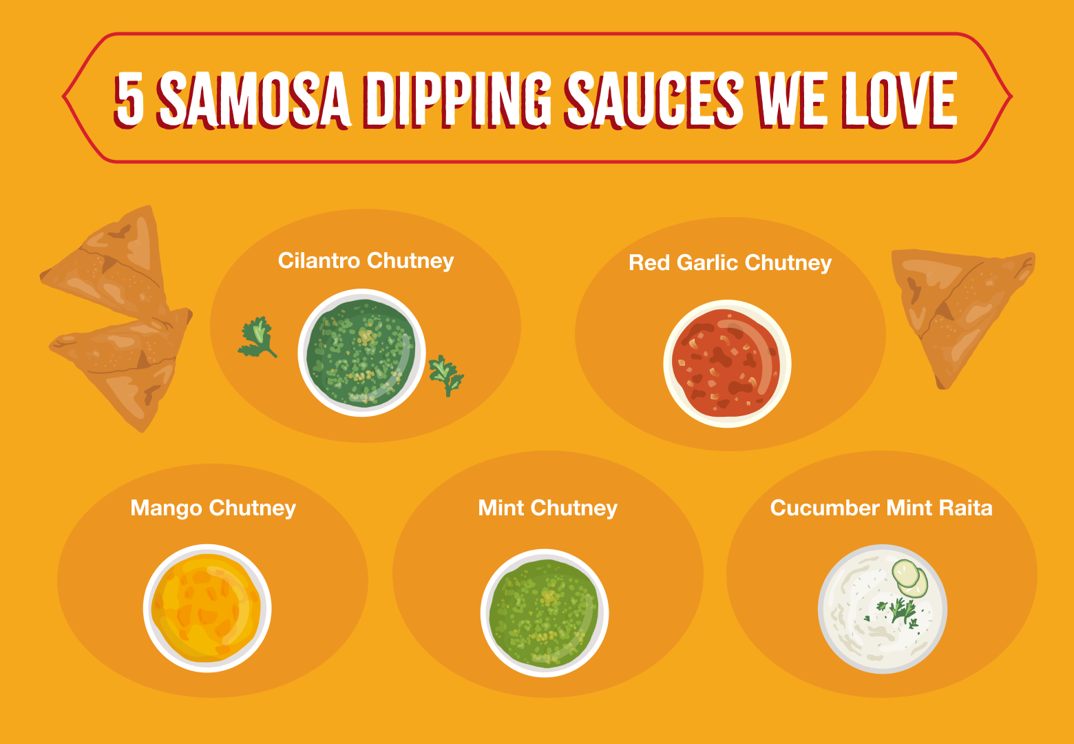 5 Samosa Dipping Sauces We Love Sukhi S Samosa Sauce For