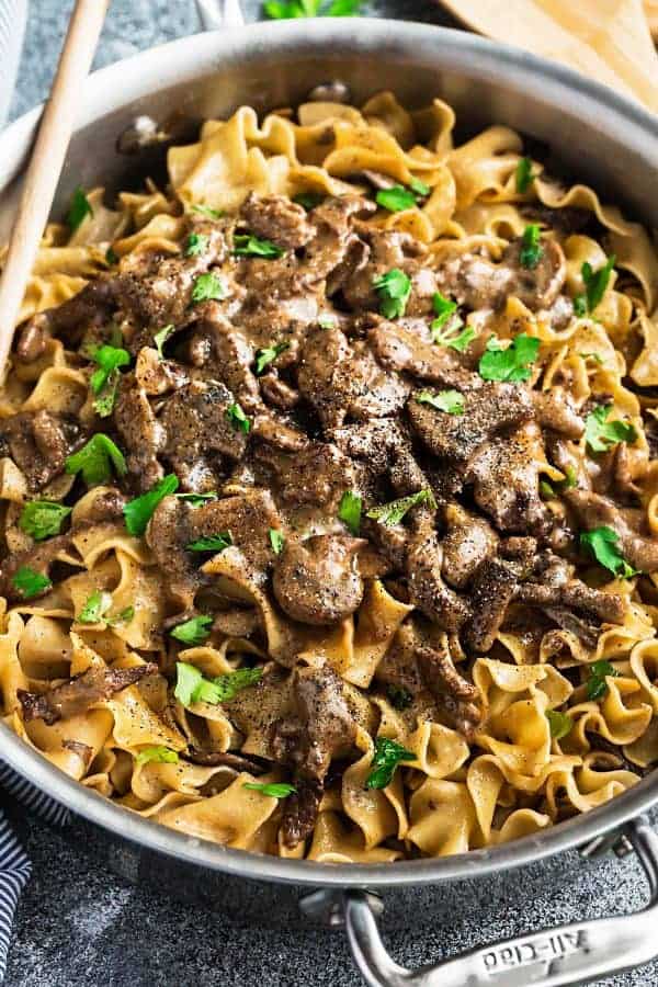 5 Steps In The Best Beef Stroganoff Recipe