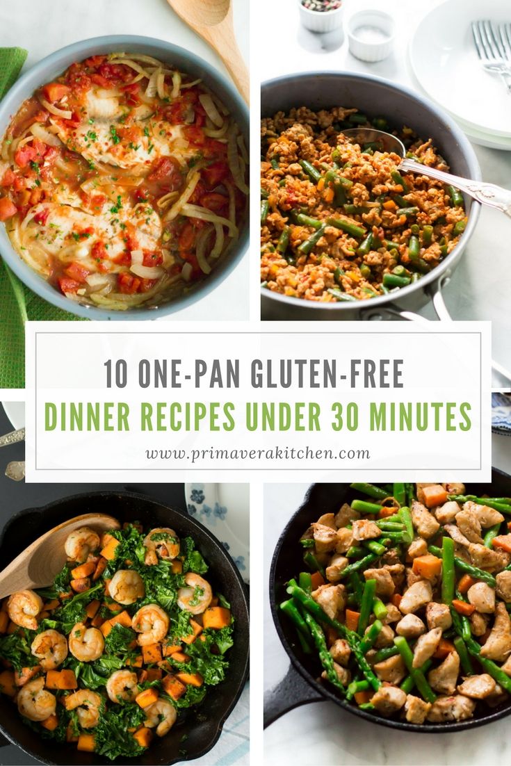 50 Gluten Free Dinner Recipes Under 30 Minutes Primavera Kitchen