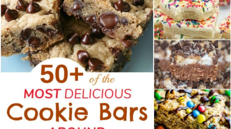 50 Of The Most Delicious Cookie Bars Around Recipes Desserts Mom