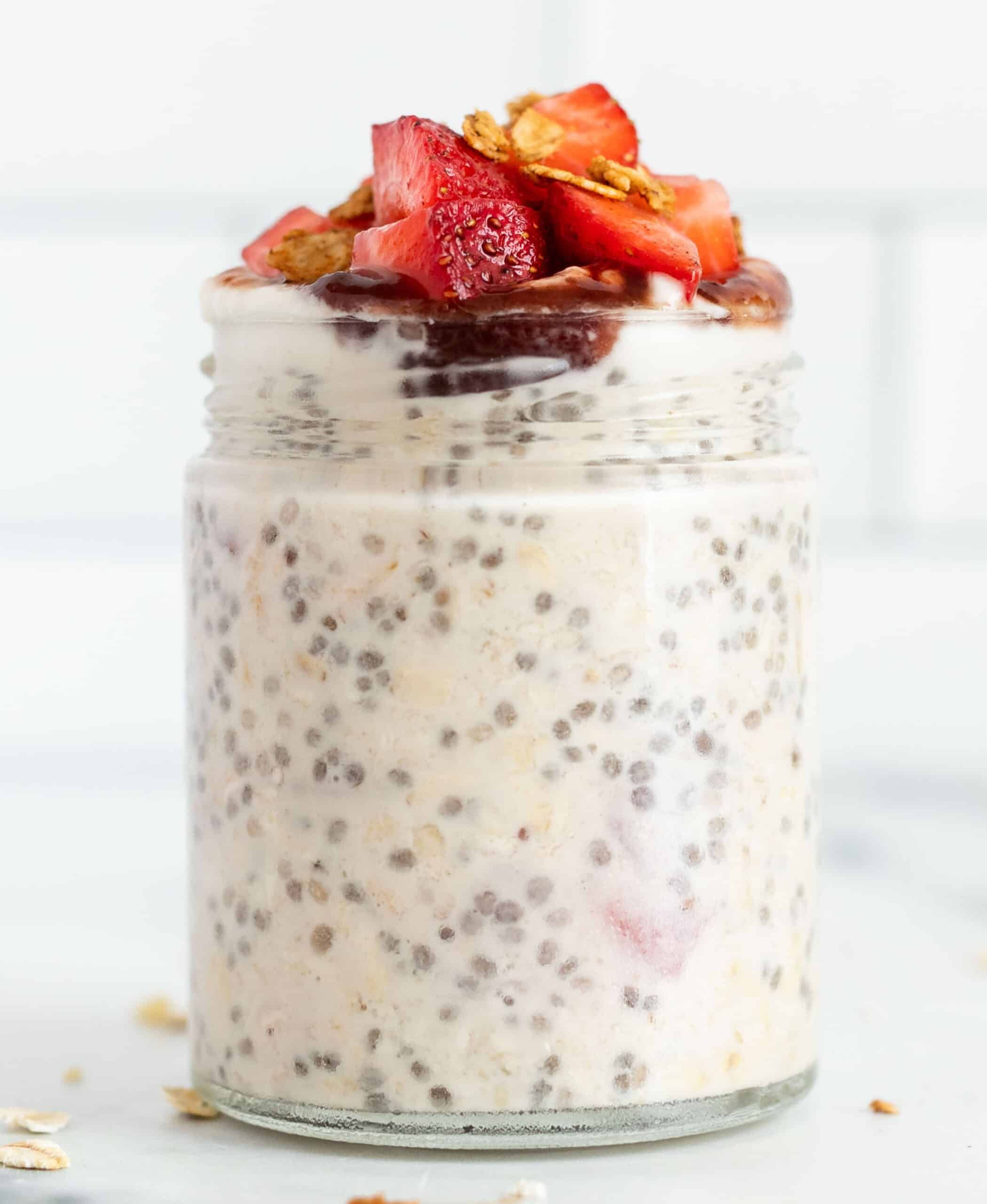 6 Healthy Overnight Oats Recipes Easy Make Ahead Breakfast Idea Recipe Overnight Oats