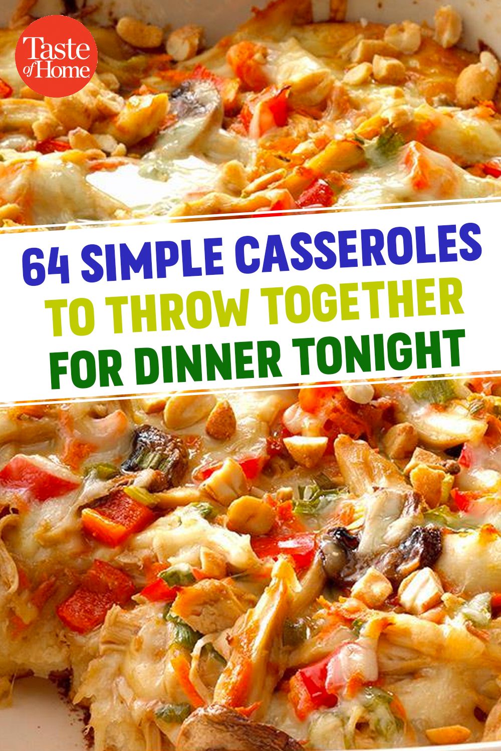 64 Simple Casseroles To Throw Together For Dinner Tonight Christmas