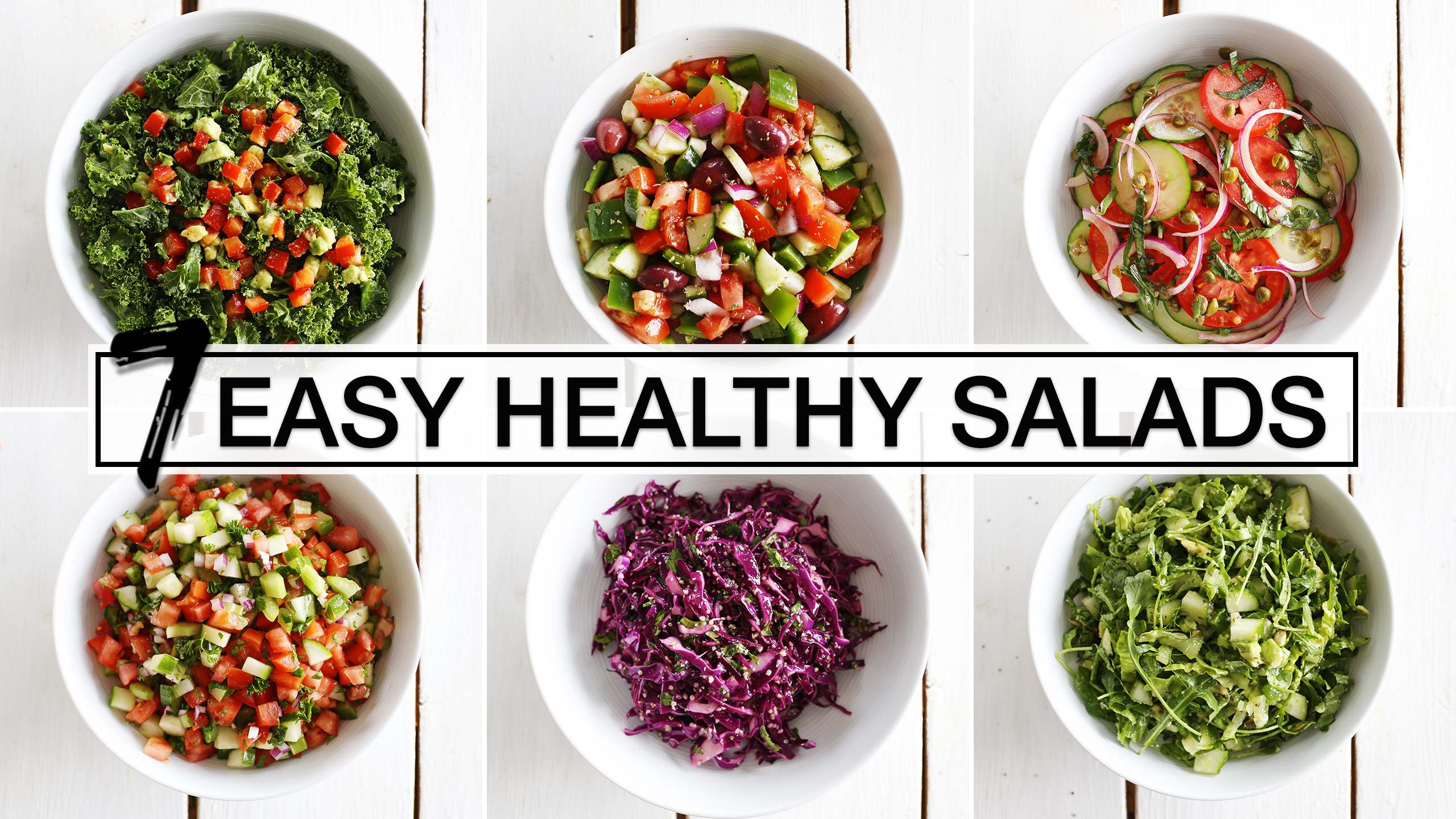 7 Easy Healthy Salads For Every Day Of The Week Fablunch