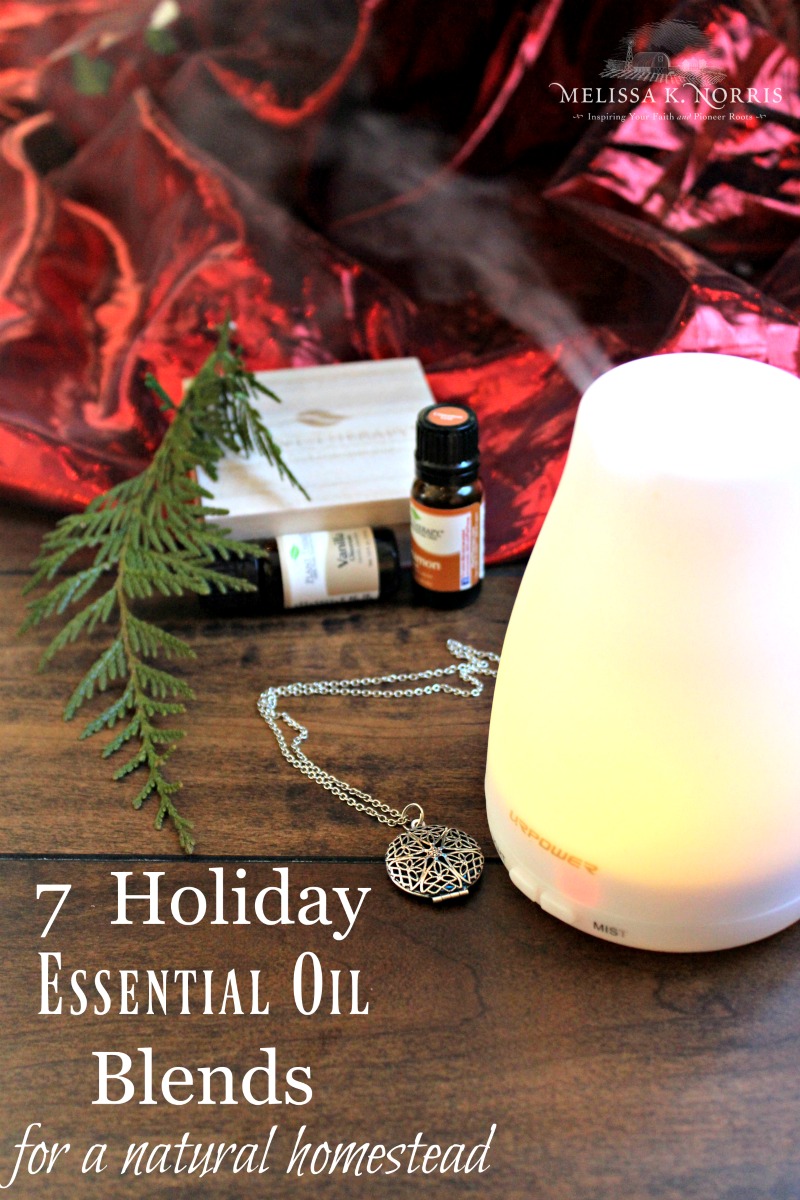 7 Holiday Essential Oil Blends For A Natural Homestead Melissa K Norris