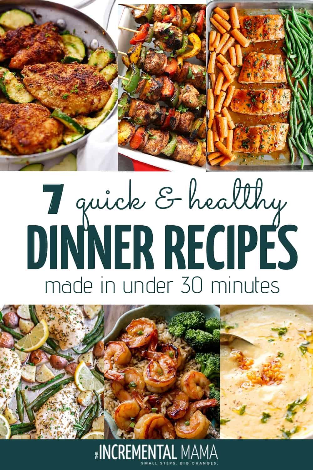 7 Quick Healthy Dinner Recipes Under 30 Minutes Clean Dinner